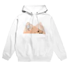 ヤギワタルのタヌキと少年の幾何学 Hoodie