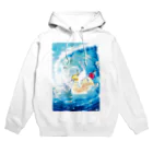 はなのすみれのクリームソーダの波 Hoodie