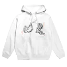 ツク之助の爬虫戯画 Hoodie