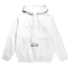 にこにこしろいるか市場 suzuri支店のしろいるかのパーカー Hoodie