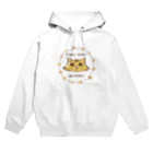 とんちきくまのカリカリ大好きチンチラ猫 Hoodie