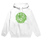 ジェーンのみせ(いっ福商店)の丸に阿波踊り　萌黄 Hoodie