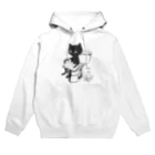 Design For Everydayのトイレット•キャット Hoodie