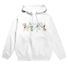 フジワラヨシトのよいどれ猫 Hoodie