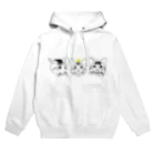 Plumsanのいっぱいシンプルむっきーちゃん Hoodie