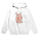 ohakoyaの生後二日目のうさぎ Hoodie