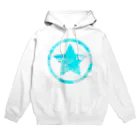 星間しほの水色の星 Hoodie