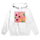 Odangoのドットピンク Hoodie