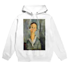 museumshop3の【世界の名画】アメデオ・モディリアーニ『Girl in a Sailor's Blouse』 Hoodie