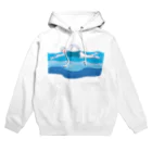 POPUP_KOBE_MARIKOの赤い唇のクロール Hoodie