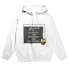 ZOOKISSのフクロウ×ＳＬＯＧＡＮ Hoodie