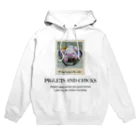 MIZUKICOCOのこぶたとひよこの水遊ロゴ入り Hoodie