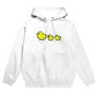 チワワ&ポメラニアンのおうちのヒヨコの親子 Hoodie