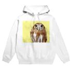 工房もりふくろうのアカスズメフクロウ Hoodie