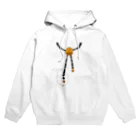 発色屋台のハムスターとお出かけチュウ。 Hoodie