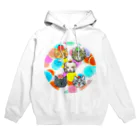 miku'ꜱGallery星猫の猫ちゃん😺兎ちゃん🐰のフルーツ狩り Hoodie