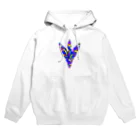 Combexのあしあとカラフル Hoodie