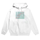 スキー場のゆきのシンプル、おしゃれ Hoodie