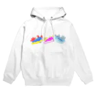 ToBi☆BeGu shopのウミウシ3うみうし Hoodie