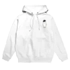 amyu-k フクロウセンターのボーラーハットシロフクロウ Hoodie