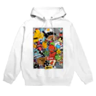 おかゆ帝国のステッカーボム アート おかゆ帝国 Hoodie