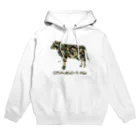 gemgemshopのカウ・モー・フラージュ Hoodie