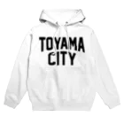 JIMOTO Wear Local Japanの富山市 TOYAMA CITY Hoodie