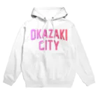 JIMOTO Wear Local Japanの岡崎市 OKAZAKI CITY パーカー