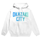 JIMOTO Wear Local Japanの岡崎市 OKAZAKI CITY パーカー