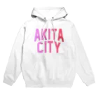 JIMOTOE Wear Local Japanの秋田市 AKITA CITY Hoodie