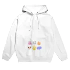 あやしいどうぶつのゆかいななかまたちカラー Hoodie