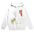 ★いろえんぴつ★のにわとりとヒヨコ Hoodie