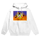 ナミノコ雑貨店のBullseas ハロウィンフレンチブルドッグ  Hoodie