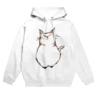 narudahausのデブ猫さん Hoodie