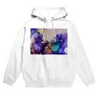 さかいまみの「studio344」のブルーパープル Hoodie