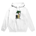 ハッピー・ラブラドールズのデッキチェアのラブラドール Hoodie