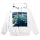 ninaoikawaのモーリシャスの海中の滝 Hoodie