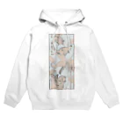 made blueの白盆 White August Hoodie