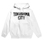 JIMOTO Wear Local Japanの徳島市 TOKUSHIMA CITY Hoodie
