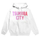 JIMOTO Wear Local Japanのつくば市 TSUKUBA CITY Hoodie