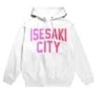 JIMOTO Wear Local Japanの伊勢崎市 ISESAKI CITY Hoodie