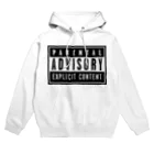 DRIPPEDのPARENTAL ADVISORY BOX  ペアレンタル・アドバイザリー ボックスロゴ パーカー