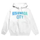 JIMOTO Wear Local Japanの岸和田市 KISHIWADA CITY パーカー