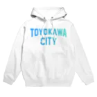 JIMOTOE Wear Local Japanの豊川市 TOYOKAWA CITY パーカー