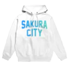 JIMOTO Wear Local Japanの佐倉市 SAKURA CITY Hoodie