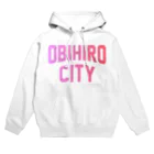 JIMOTOE Wear Local Japanの帯広市 OBIHIRO CITY Hoodie