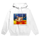 茶斗の気まぐれ商店の牛骨の微笑み Hoodie