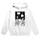 気ままに創作　よろず堂の花咲く小径②黒 Hoodie