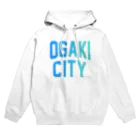 JIMOTO Wear Local Japanの大垣市 OGAKI CITY パーカー