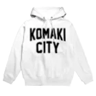 JIMOTOE Wear Local Japanの小牧市 KOMAKI CITY パーカー